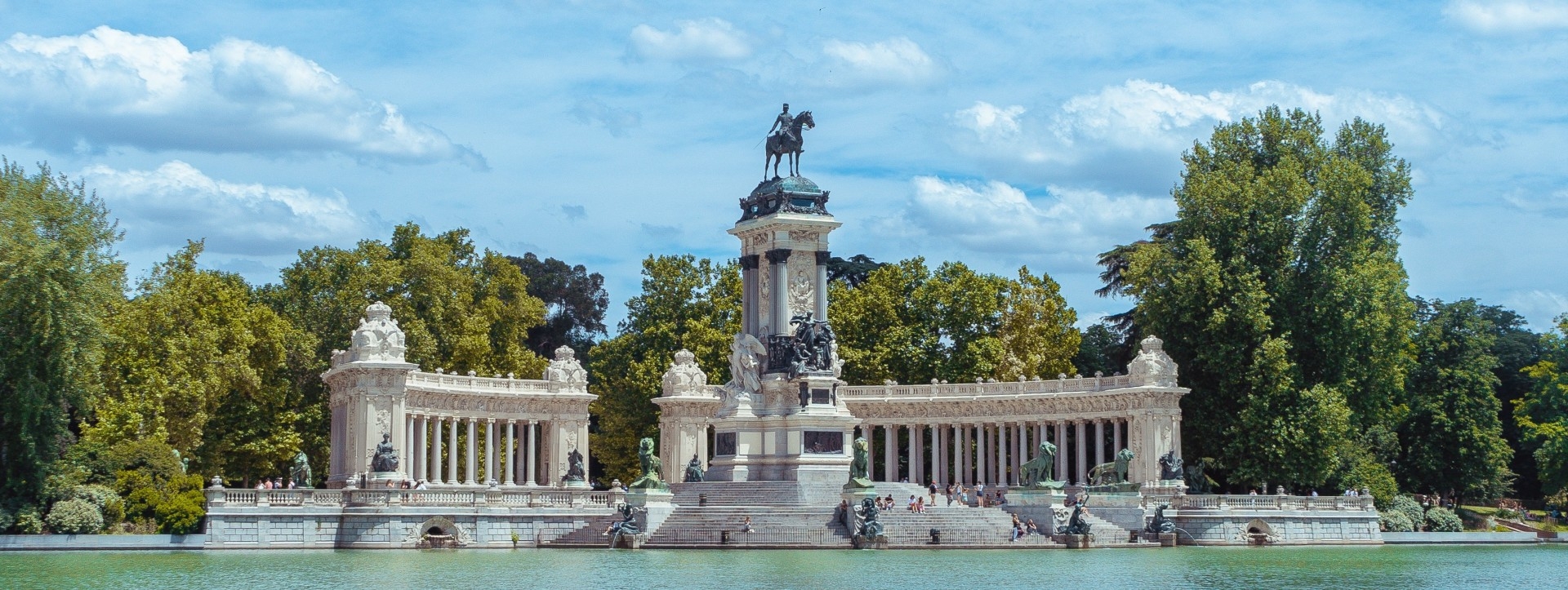 El lago del Retiro